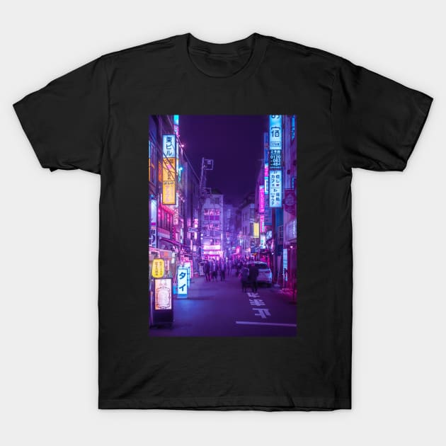 Tokyo a Neon Garden T-Shirt by TokyoLuv